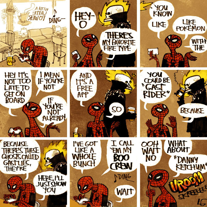 thesuperheroesnetwork: thesuperheroesnetwork:  By Lee Gatlin On Flagpole | Twitter | Site