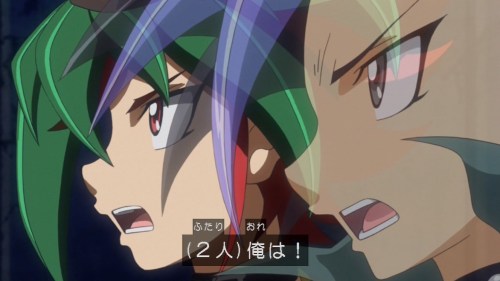 reviseleviathan:  Yuto does more things and Kaito Freaks Out, because ace monsters are magic. 