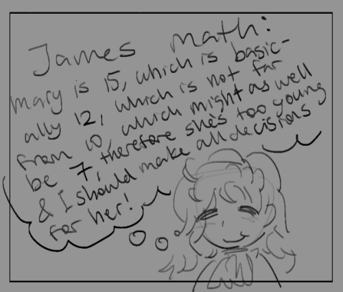 More James And Mary Art Pls ?? I Rlly Liked Ur Fic + The Art Of Her Sitting On His Lap, It Was All So