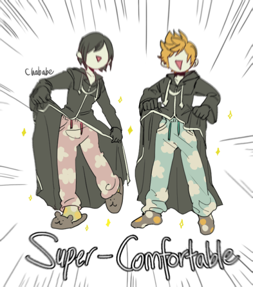 chababe:bet they wear pajamas underneath their coats