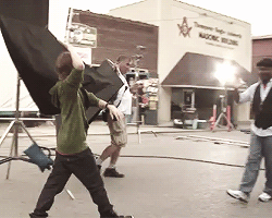 rightshere-deactivated20140627:  One Less Lonley Girl behind the scenes 