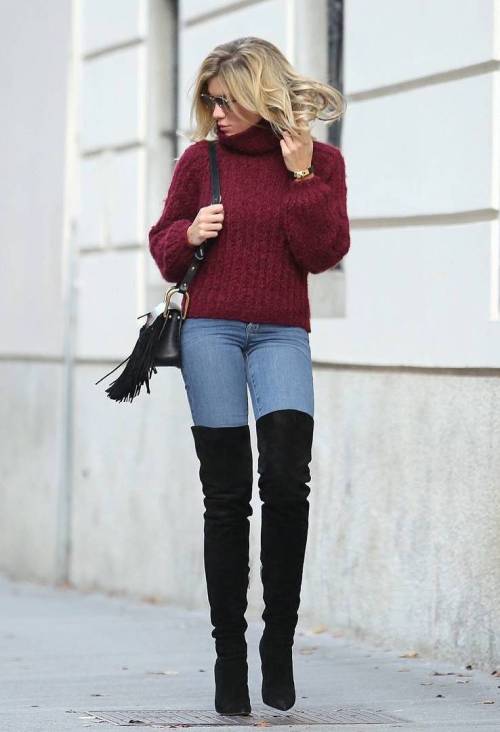 ecstasymodels: Make My Day Sweater and Bag: @chloe , Boots: @gianvitorossi , J