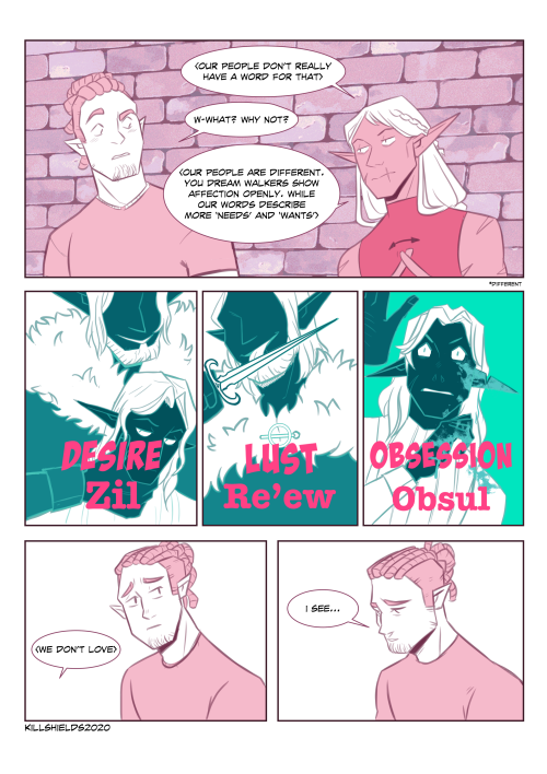 (Feelings) A short comic based around our Abyss DnD campaign.CW Blood/AbuseWanted to draw something 