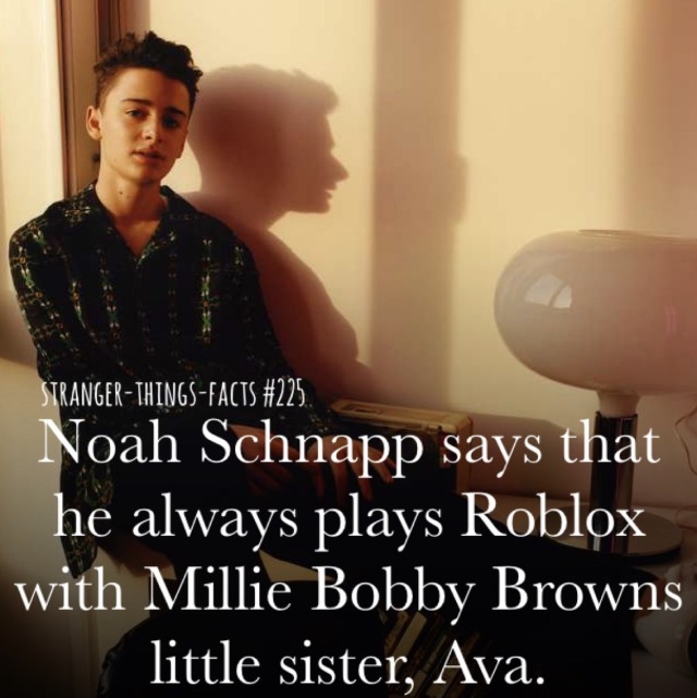 Noah Schnapp Roblox