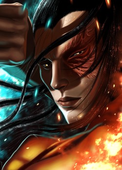 mangabean:  Amazing avatar the last air bender/the legend of korra fan art by teaink 