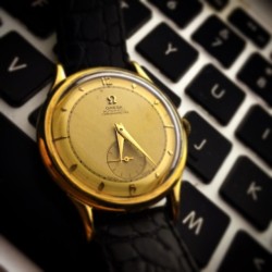 omegaforums:  Vintage OMEGA Centenary Chronometer In 18K Solid Gold Circa 1948 