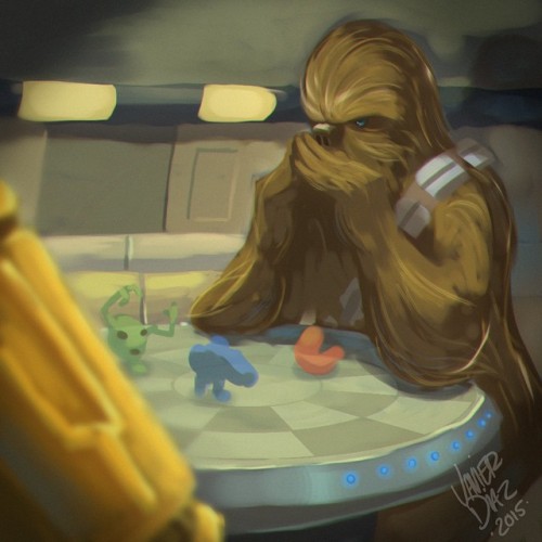 #letthewookiewin #starwars #sketch #sketching #chewy #illustration #wookie #maythe4th #art #artwork 