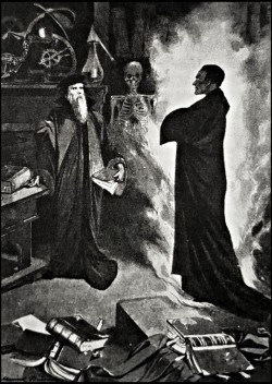 Svenson777: Edmund Brüning  Illustration To Goethe’s “Faust” 