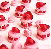 XXX hitchae:  pink desserts~ ( • ∀•)  photo