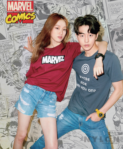 ygfamilyy:  LEE SUNG KYUNG & NAM JOO HYUK for NYLON (April) Magazine! 