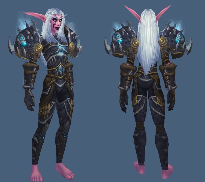 oshleycosplay:  Working on the Scourgestalker hunter armour set (tier 8) from World