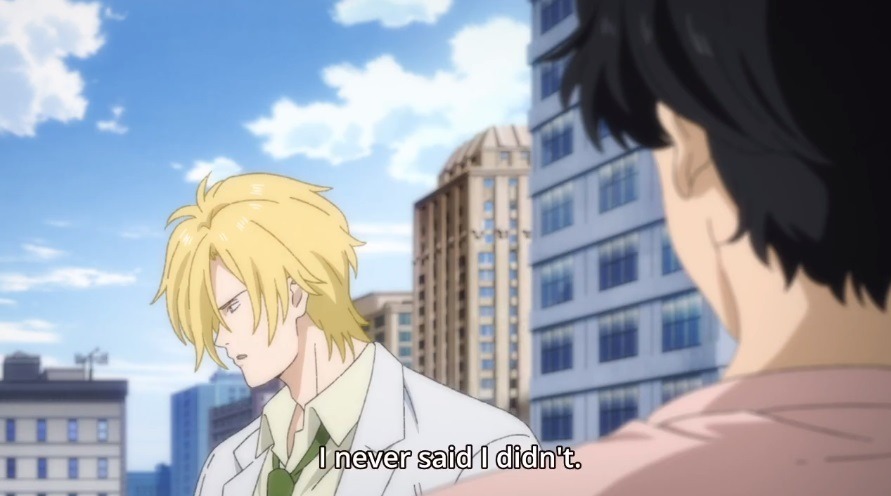 I Won T Ask Forever Just For Now Banana Fish Ep 17 Ash Eiji Script Part 1 I Won T Ask Forever Just For Now Banana Fish Ep 17 Ash Eiji Script Part 1
