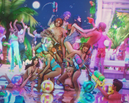 Its Summer And That Means Pool Party With The Gang!