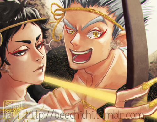 beechichi: Preview of my piece for @fukurodanizine !  Pre-order it HERE more info here :D