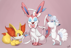 siberwar: Caretaker sylveon commission For