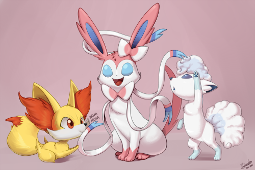 siberwar: Caretaker sylveon commission For Lemmino. 