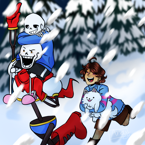 I drew this for Undertale’s 5 year anniversary, but I forgot to post it here. So here it is! I love 