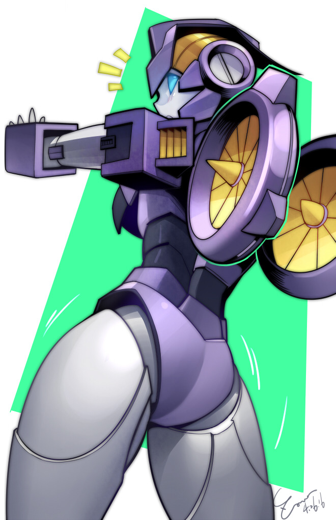 robothousecomix:  zoner233:  I said she is cute in any angle.  Giant fembot can.UNFF
