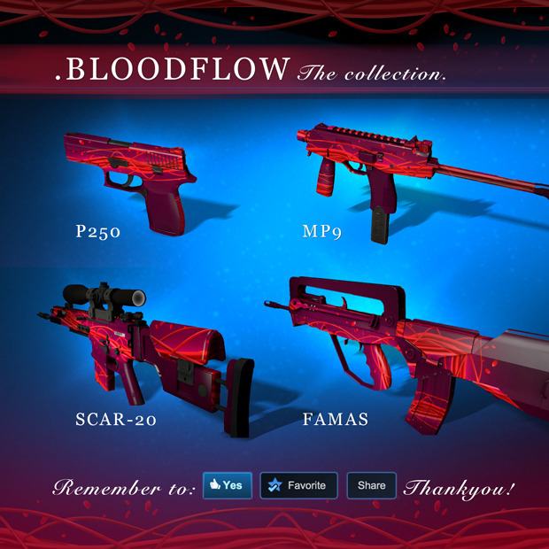 FACEPOCALYPSE weapon skin collection for the...