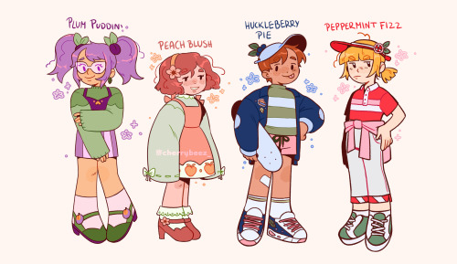 More Strawberry Shortcake Redesigns!