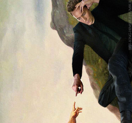 vardaesque:  fridamoonbeam:  mcufilms:  the-king-himself:  I call this “The creation