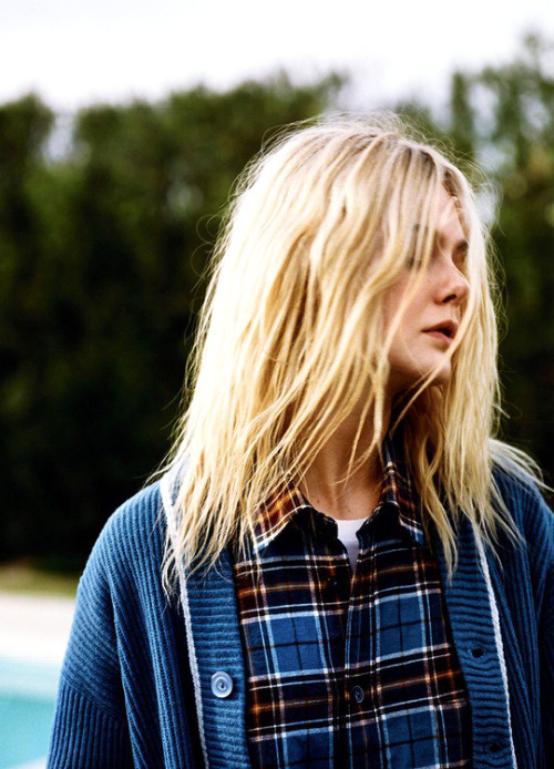 dailyellefanning - Elle Fanning photographed by Alasdair McLellan...