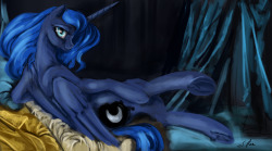 lunadoodle:  The Grand Lunalisque Time to Luna-fy some classical artwork with some speedpaints.  c: