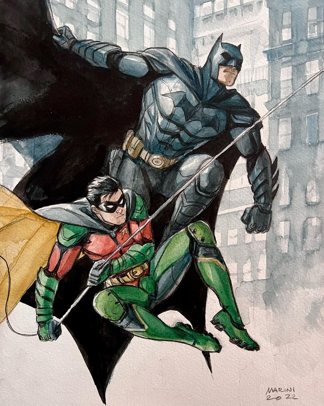 comicweek — The Dynamic Duo Enrico Marini