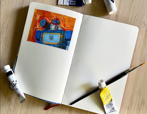 Little Soundwave Painting :o