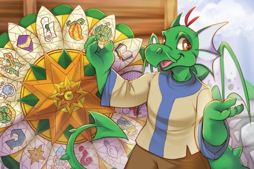 A piece done for a Neopets nostalgia zine! I started off on Neopets WAAYYYY way back, so to finally 