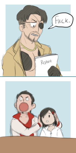torabisutouchdown: majima you gotta practice better parenting…. original comic