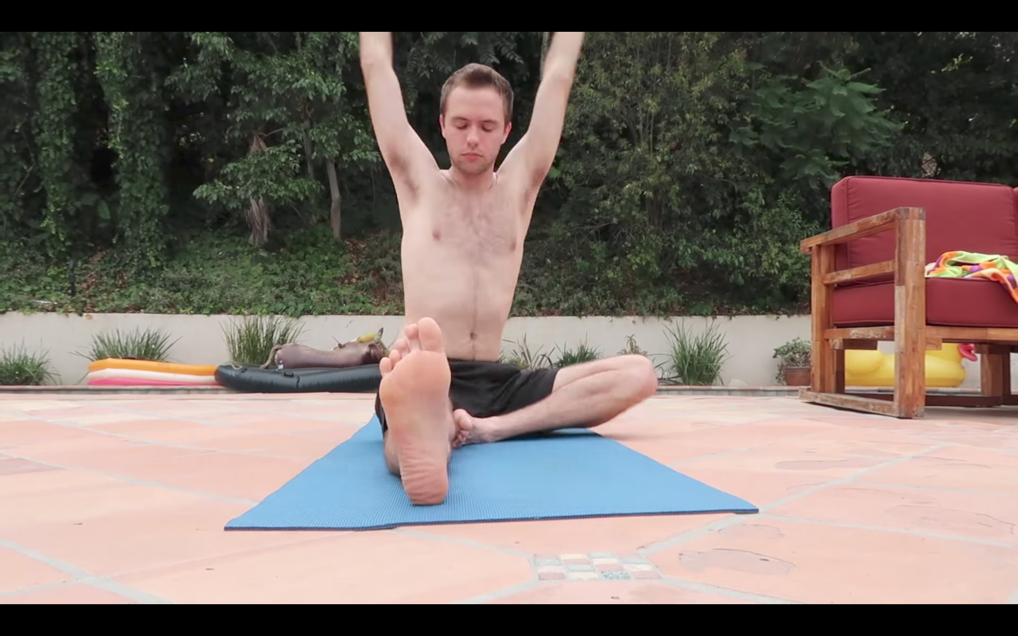 Tumblr yoga feet Video: These