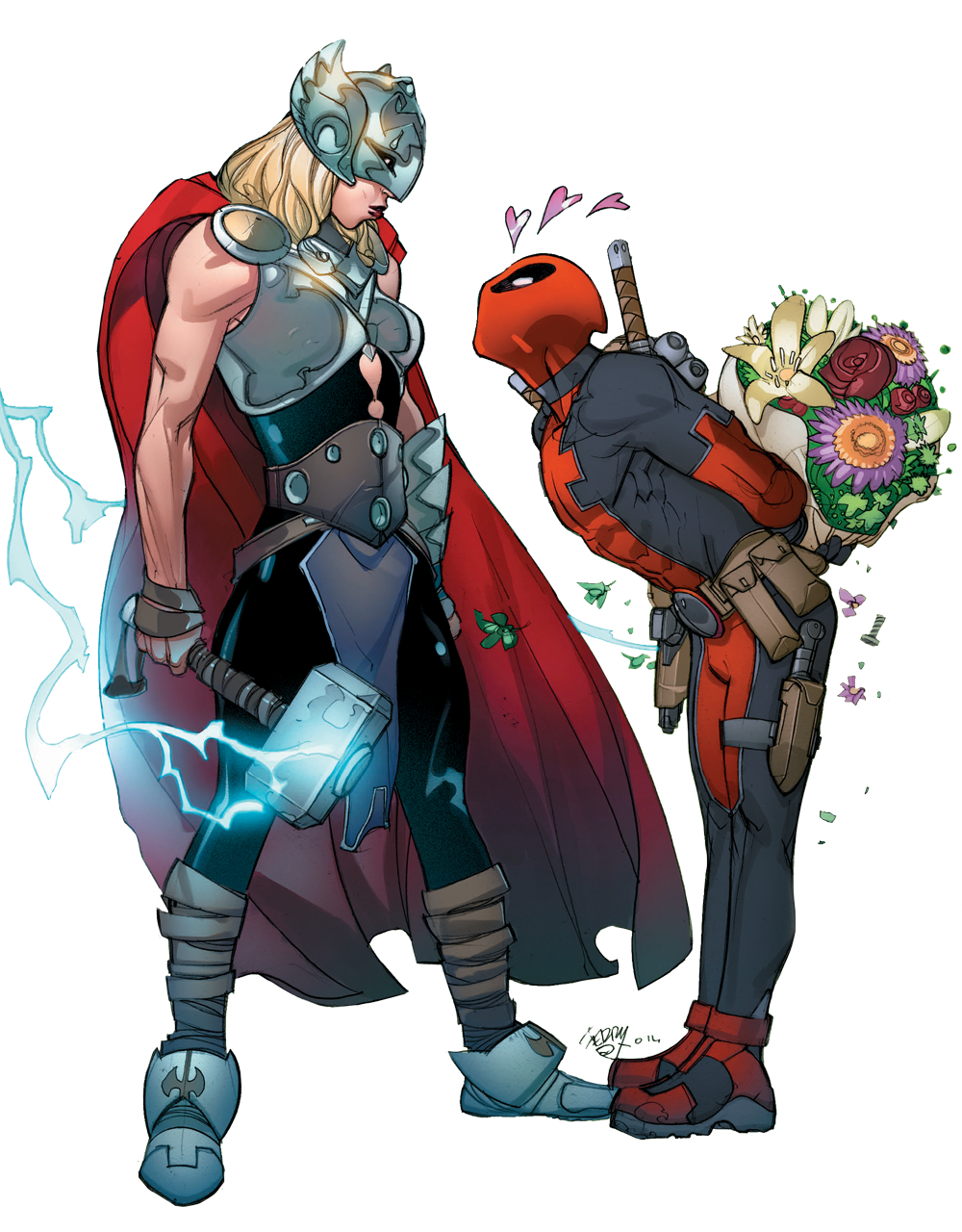  Thor (2014) #1 Variant Cover by Pasqual Ferry 
