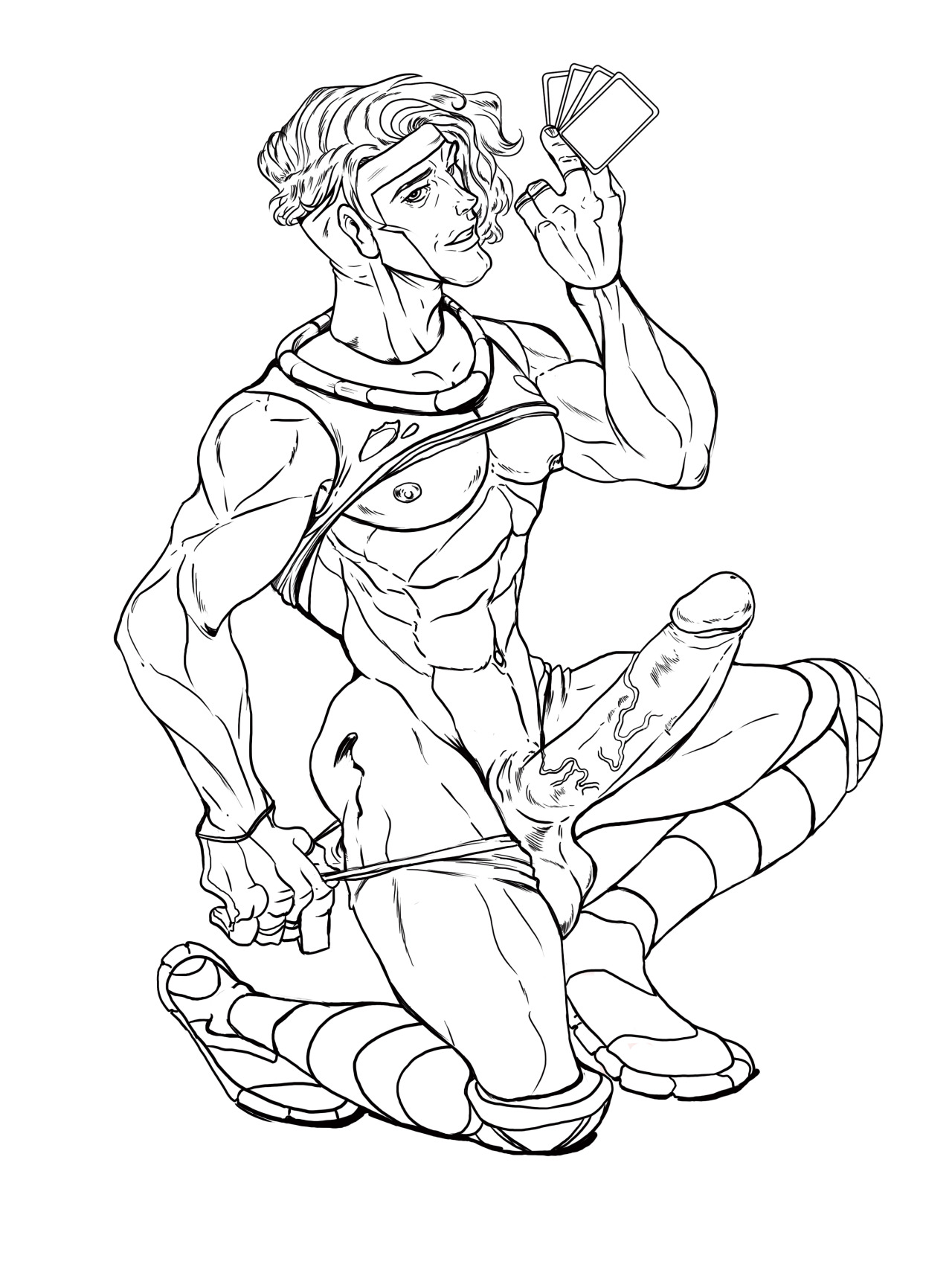 jockman87:  First Pic is Gambit from the X-Men. I feel like he is the sexual dynamite