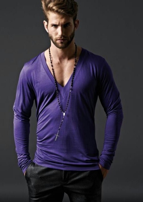 Porn Andre Hamann looks great in purple photos