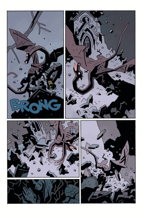 Hellboy in Hell #10: The finale! Story and art by Mike MignolaColors by Dave Stewart Hellboy transfo