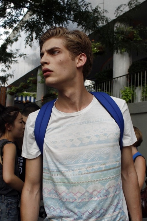 pradaspit: baptiste radufe after tommy hilfiger s/s 2013