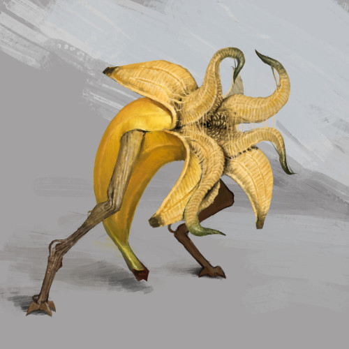 ravenkult:  Banana Mutant by Oleg Bulakh