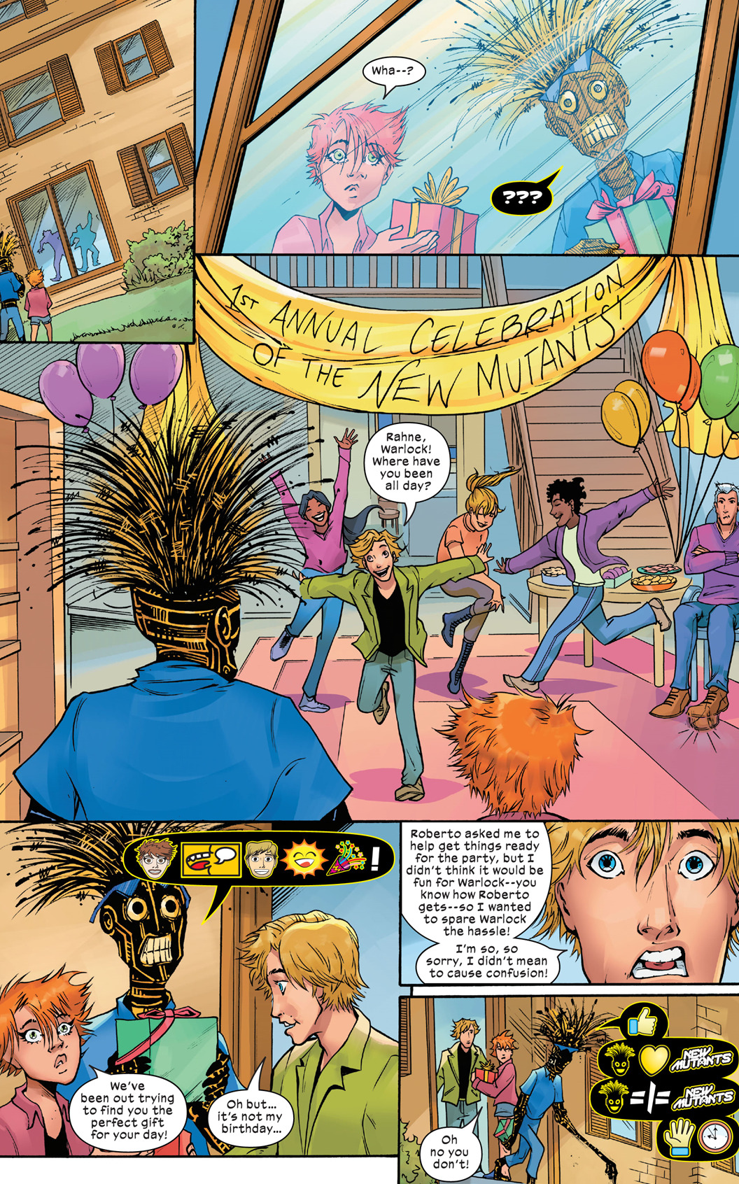 Review: 'New Mutants' #30 Celebrates In Style – COMICON