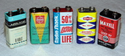 00radiogaga00:  Vintage 9V Batteries designed for transistor radios. 