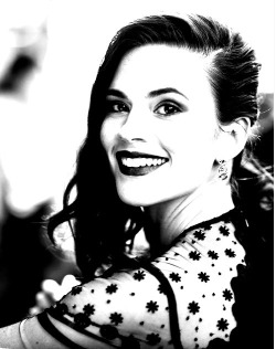 artemis424:  Hayley Atwell Black & White