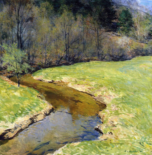 bofransson:The Sunny Brook, Chester, VermontWillard Leroy Metcalf - 1923