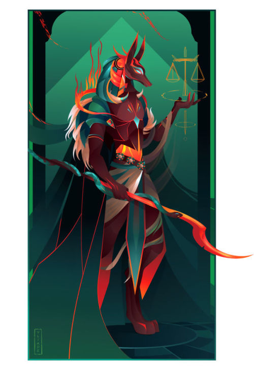 reapercollection:Egyptian gods by Yliade