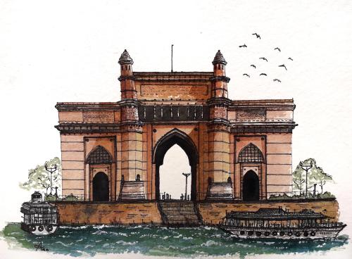 Gateway of India Mumbai, Ara , 2021 (3509 ×2582)