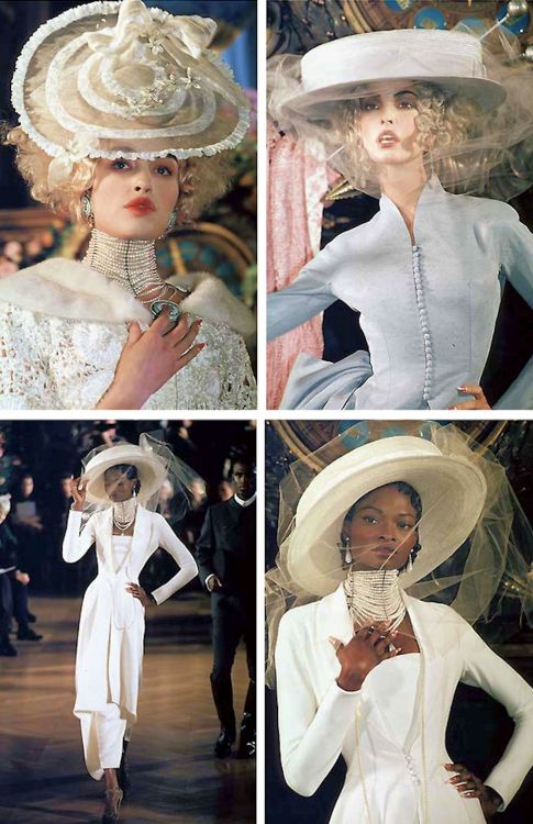 lamarchesacasati: John Galliano for Christian Dior, Haute Couture, Spring Summer Collection, 1998. 