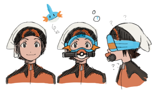 sanigo:Mudkip diving mask