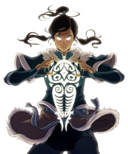 bryankonietzko:Here is my final cover art for The Legend of Korra complete series DVD/Blu-ray set. You can see the sketch here.