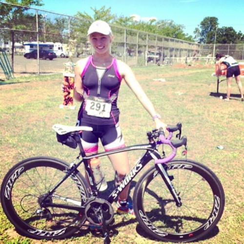 tinkgoestonyu: I won!!! Duathlon overall 1st place female by more than 15 minutes, 5th fastest run1 