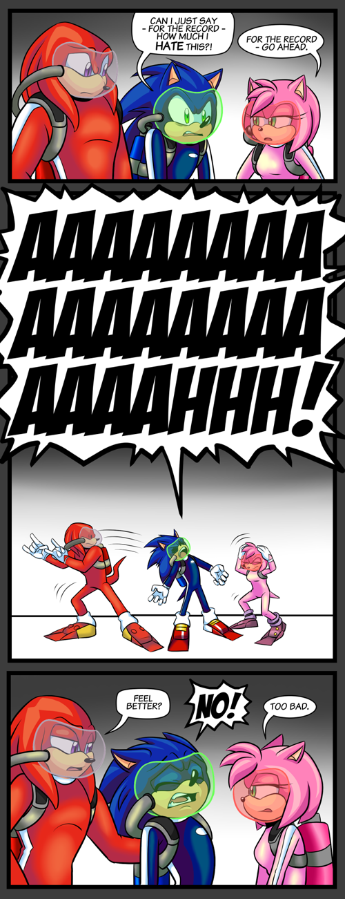 ArtStation - Sonic Boom comic: Amy's LEAVING? (NOT MINE)