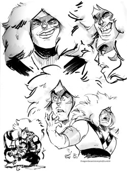 thegembeaststemple:  Sketchbook Jaspers (full